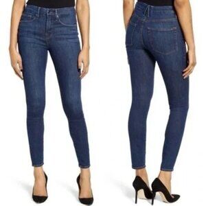 Good American Good Legs Skinny Jeans Size 00 / 24 Stretch Denim